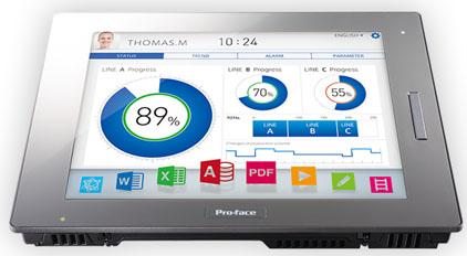 Véritable tout neuf de l'écran tactile 7inch de l'électronique de Fuji HMI TS1070 Monitouch Hakko